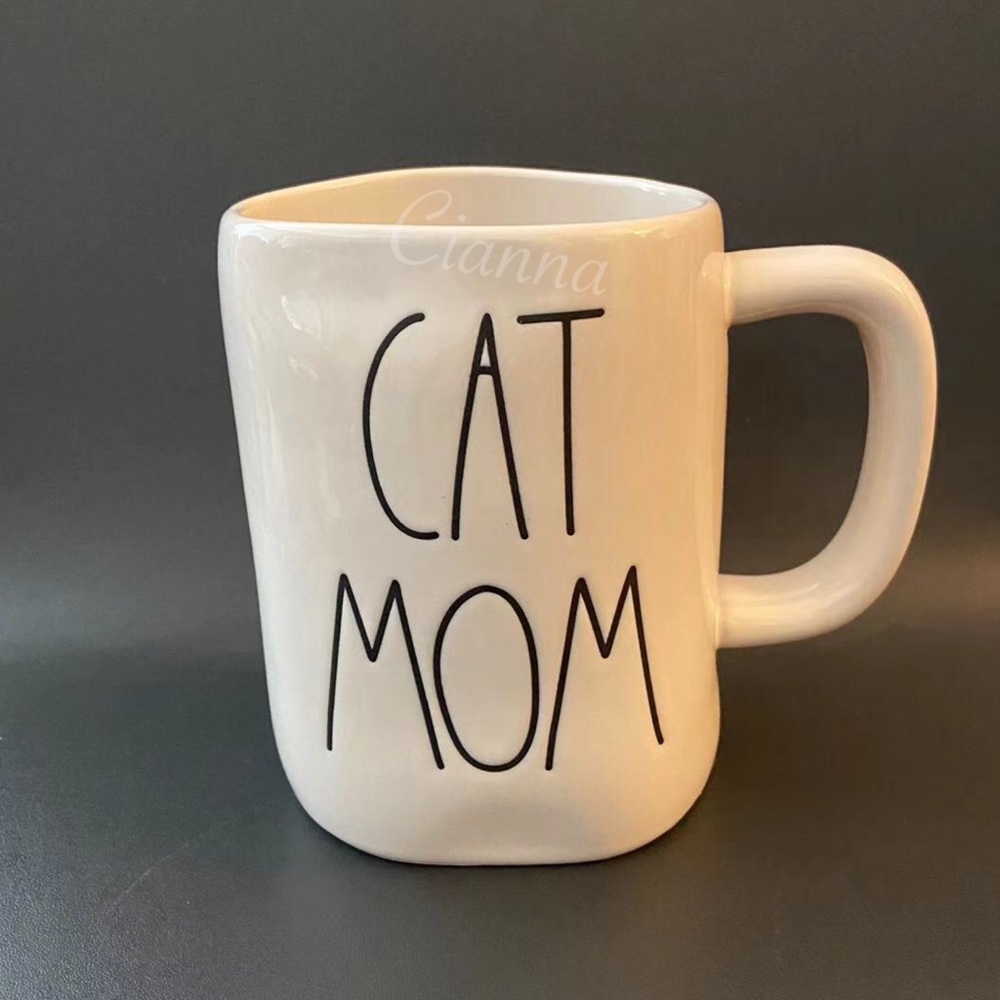 Rae Dunn Cat Mom Mug
